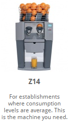 Zummo Z14 juicer